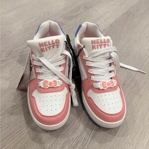 Hello Kitty Kids Sneakers - Pink and White